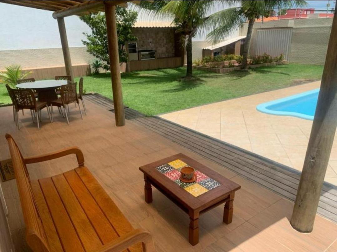 Excelente Casa Com Piscina Villa Camacari Bagian luar foto